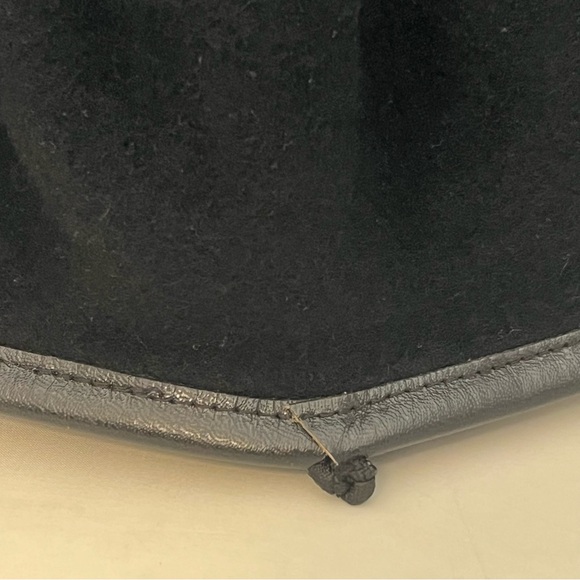 2001 Army Wool Military Beret With Blue Flash Patch Parkhurst Tag Size 7 1/4 - Picture 5 of 16